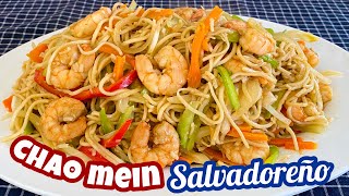 CHAO MEIN estilo Salvadoreño de mis mejores recetas☀️ chaomin Salvadoreño [upl. by Eelahs]