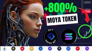 SOLANA SNIPER BOT 2024 🤖  800 MOYA TOKEN [upl. by Trula655]