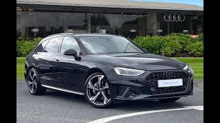 Approved Used Audi A4 Avant Black Edition  Carlisle Audi [upl. by Gnehc164]