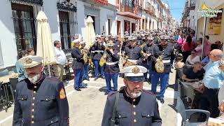 Salus Christi  BCT Presentación al Pueblo en Rociana Cruz de Arriba 2023 [upl. by Ahkos72]