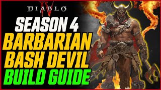 Most Fun Build Ive Played Twister Fister Barbarian  Diablo 4 Season 4 Bash Dust Devil Build [upl. by Pauly956]