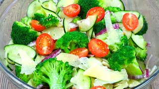 Best Broccoli Salad Recipe  Easy and Quick Salad Recipe [upl. by Newbill]