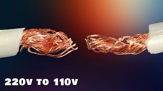 How to convert 220V to 110V [upl. by Hiett]