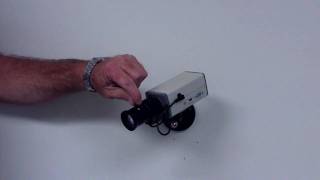 Tutorial How to mount a CCD box camera [upl. by Eiroc]