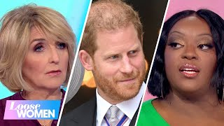 Kaye amp Judi Clash Over Whether Prince Harry Is A Good Race Campaigner  Loose Women [upl. by Hasila710]