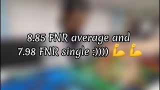 3x3 at Thai Champs 2023  FNR average by 084 and FNR single by 018 [upl. by Enohsal]