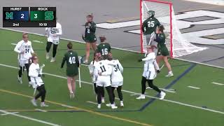 2024 SRU Lacrosse Highlights vs Mercyhurst [upl. by Euqirrne]