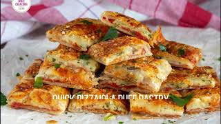 SFOGLIATINE VELOCI ALLA PIZZAIOLA  QUICK PIZZAIOLA PUFF PASTRY [upl. by Sneed31]