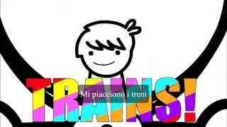 I LIKE TRAINS asdfmovie TRADUZIONE [upl. by Detta]