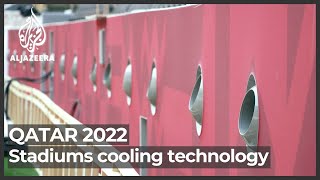 World Cup 2022 Qatar’s stadium cooling technology set to provide pleasant experience [upl. by Rimat29]