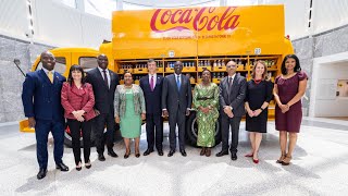 President Ruto and Mama Rachel Ruto tour the CocaCola Company Headquarters in Atlanta Georgia [upl. by Cowden]