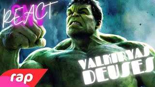 DEUSESBrunilda react rap do Hulk  TÔ SEMPRE COM RAIVA 7MNZ GACHA CLUB [upl. by Aitam]