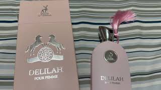 Perfume Review for Delilah by Maison Alhambra from the house of Lataffa [upl. by Nich501]