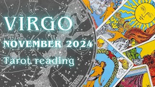 Virgo  Tarot Reading – November 2024 [upl. by Yknip650]