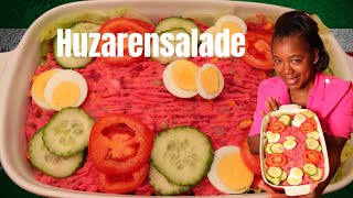 Surinaamse huzaren salade  In de keuken van Sirmean [upl. by Yemirej950]