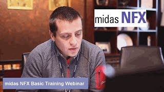 midas NFX Basic Training Webinar 20140205 [upl. by Tneicniv]