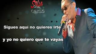 Debajo De La Almohada  Carlitos Romero con Letra salsa con guss [upl. by Aneram]