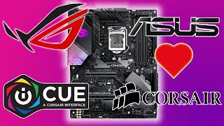 NEW 2020 Asus Motherboard  Try iCUE  Setup Official Corsair iCUE With Your ASUS Motherboard [upl. by Assenov607]