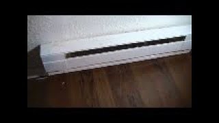 DIY How to Remove Electric Baseboard Heaters [upl. by Doubler714]