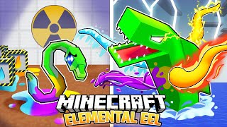 I Survived 100 Days as an ELEMENTAL EEL in HARDCORE Minecraft [upl. by Brick693]