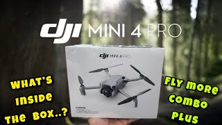 DJI Mini 4 Pro  The Ultimate Drone is Here  Unboxing  What’s Inside The Box  Fly More Combo Plus [upl. by Bilicki]