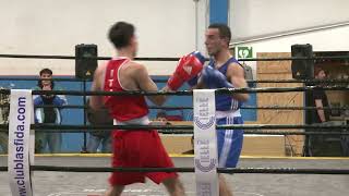 7 FRANCESCO DAL SOGLIO MATTEO LEONE primo Trofeo Flli Scerna Org Boxing Club Diego Bartolini [upl. by Noivax670]