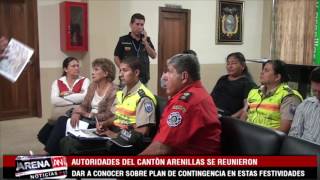 AUTORIDADES DEL CANTÒN ARENILLAS DA A CONOCER SOBRE PLAN DE CONTINGENCIA [upl. by Attecnoc]