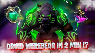 Unlock Druid FEL WEREBEAR Form in 2 min  Mage Tower Guide TWW updated [upl. by Rosner]