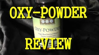 OxyPowder Review All Natural Colon Cleanser Coupon HEALTHYLIFE [upl. by Ennaira]