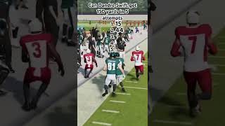 Can Dandre Swift get 150 yards in 5 attempts [upl. by Leelah895]