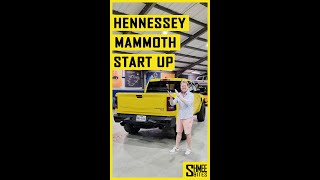 Hennessey Mammoth 1000 TRX start up [upl. by Aieka51]