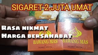 review rokok bawang mas [upl. by Solracnauj712]