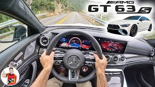 The 2023 MercedesAMG GT63 S Doesn’t Need Your Approval to Rock POV Drive Review [upl. by Compte]