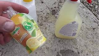 Working cat repellent from vinegar and lemon juice [upl. by Lamahj984]