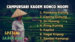 TEMBANG CAMPURSARI KAGEM KONCO NGOPI  SPESIAL CAMPURSARI SRAGENAN GAYENG TENAN [upl. by Anyk]