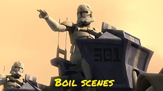 All clone trooper Boil scenes  The Clone Wars [upl. by Nollat]