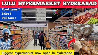 Lulu mall hyderabad  lulu hypermarket hyderabad kukatpally tour  Lulu mall hypermarket hyderabad [upl. by Schlessinger]