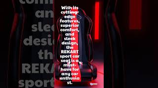 SPORT CAR SEAT AI MANUFATURER BY MATRIX CAR DECOR [upl. by Coleen]