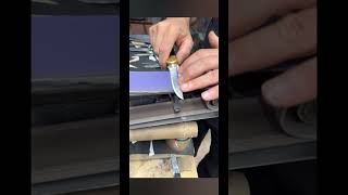 Sharpening Buck knife 110 [upl. by Lashonda]