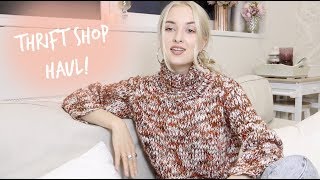 THRIFT SHOP TRYON HAUL [upl. by Otecina172]