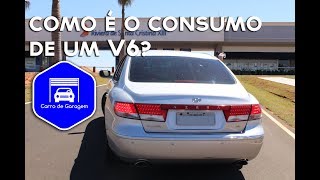 VOCÊ TEM MEDO DE MANTER UM V6 TESTE DE CONSUMO AZERA 33 2010 [upl. by Lunna]