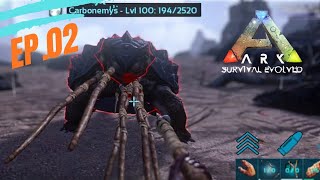 CARBÔ FURIOSA ARK SURVIVAL EVOLVED MOBILE SINGLE PLAYER EP02 EM PTBR [upl. by Alena]