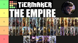 Empire Unit Roster Tier List Updated Warhammer 3 [upl. by Kassey]