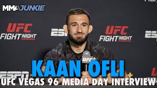 Kaan Ofli Wants to Be Backup for Brian Ortega vs Diego Lopes at Sphere  UFC on ESPN 62 [upl. by Bill]