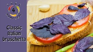 Bruschetta recipe  Italian cuisine from Cook4yourselfcom [upl. by Pantheas]