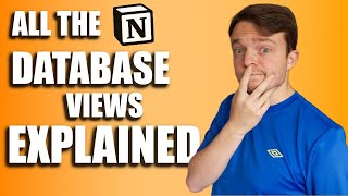 Notion database BEGINNERS GUIDE \\ all properties and views explained [upl. by Ronoh]