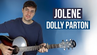 How to Play Jolene on Guitar Dolly Parton [upl. by Shurlock673]