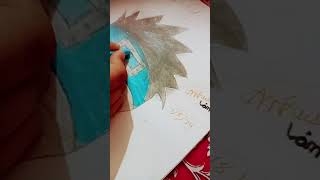 Kakashi drawing by ankush lamba  mahak lamba 888 shorts [upl. by Idalia]