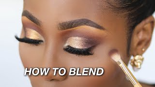 HOW TO APPLY EYESHADOW FOR BEGINNERS  DETAILED amp CLOSE UP  BEGINNER FRIENDLY [upl. by Cappella]