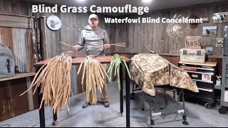 Blind Grass Camouflage Waterfowl Blind Concelment [upl. by Sugihara]